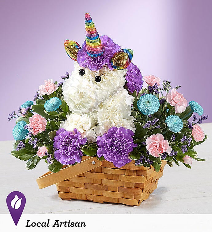Enchanting Unicorn™ | Unicorn Flowers | 1-800-FLOWERS.COM