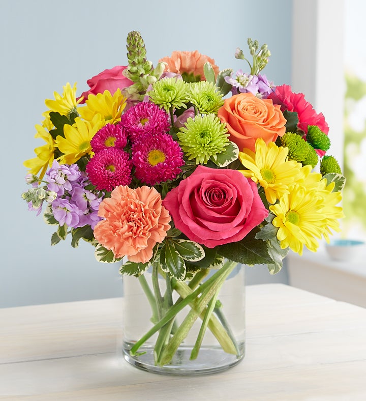 Floral Embrace™ Vibrant Flower Bouquet 1800Flowers