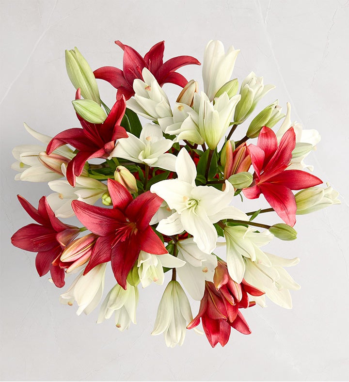 Holiday Lily Bouquet