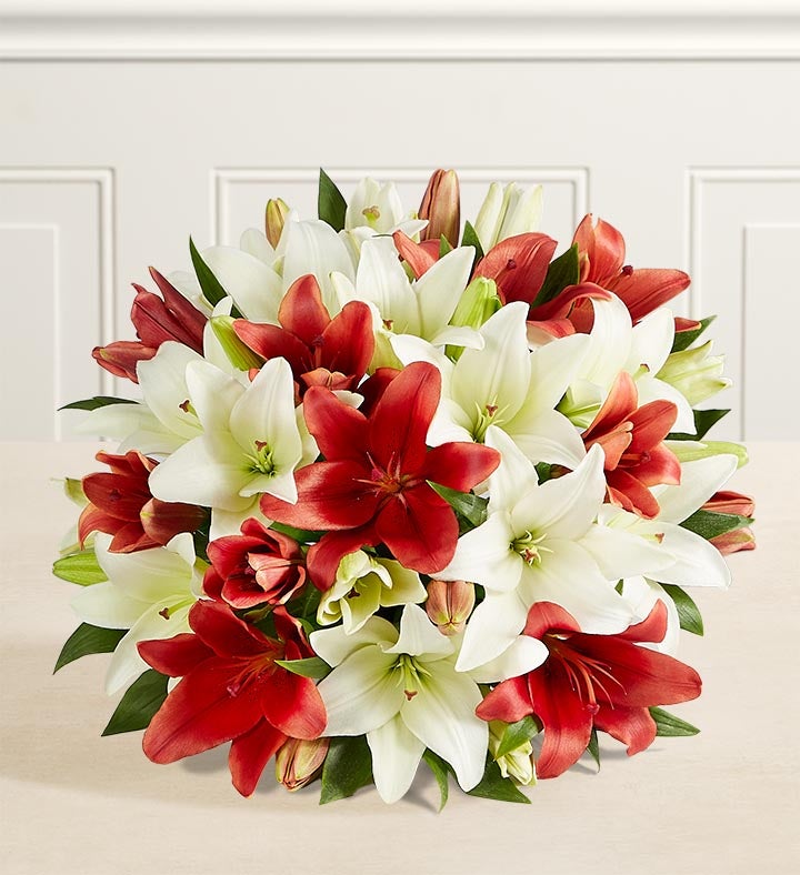 Holiday Lily Bouquet