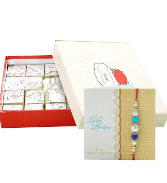 Kaju Burfi and Rakhi Hamper