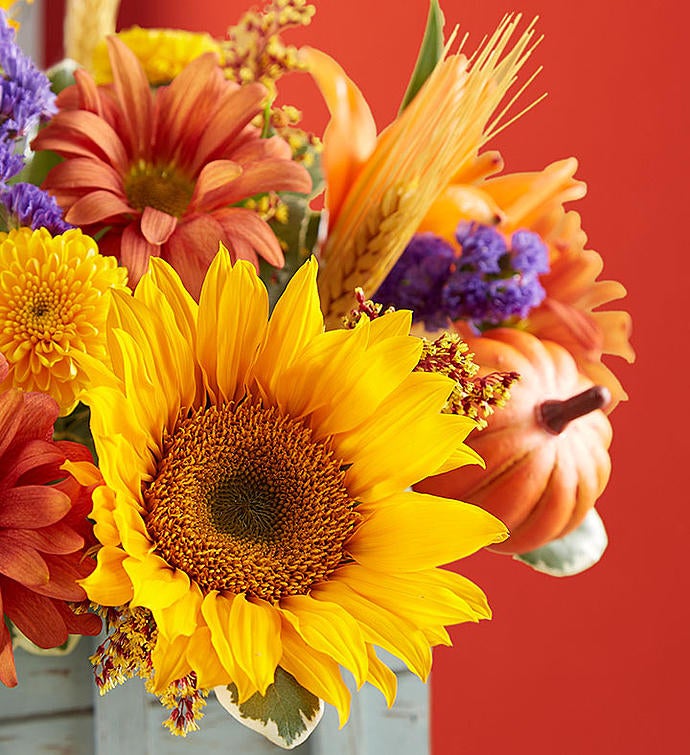 Harvest Hayride™ Flower Arrangement