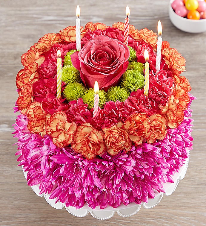 1-800-Flowers.com - What's a birthday without a cake?! 🎂 Our favorite kind  is floral 🌼 | Facebook