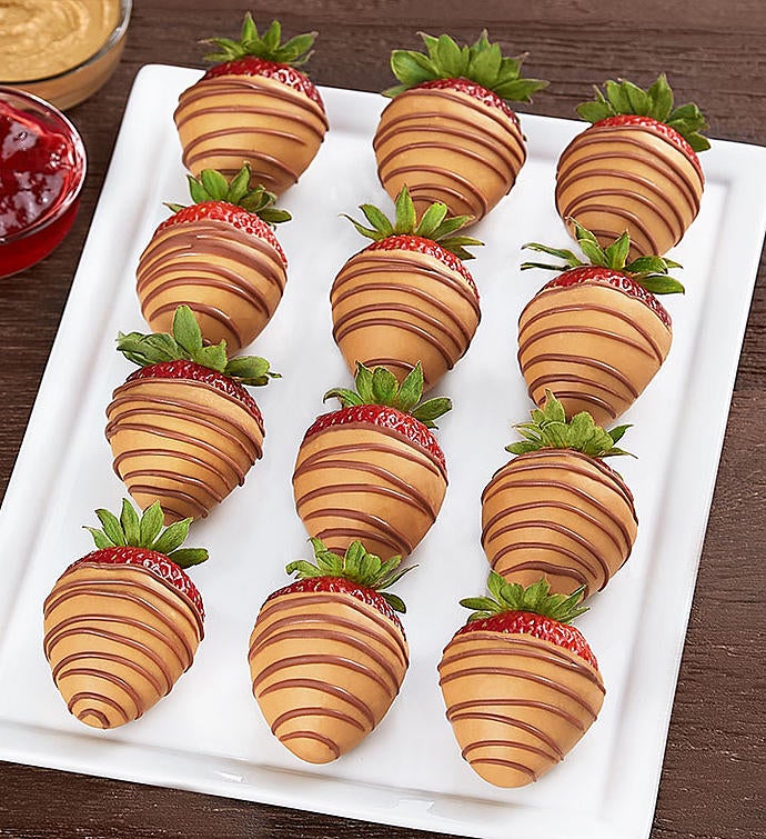 Peanut Butter & "Jelly" Strawberries
