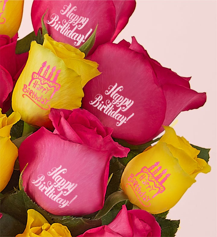 Conversation Roses ™ Happy Birthday