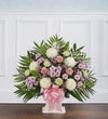 Heartfelt Tribute™ Floor Basket- Pastel