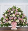Heartfelt Tribute™ Floor Basket- Pastel