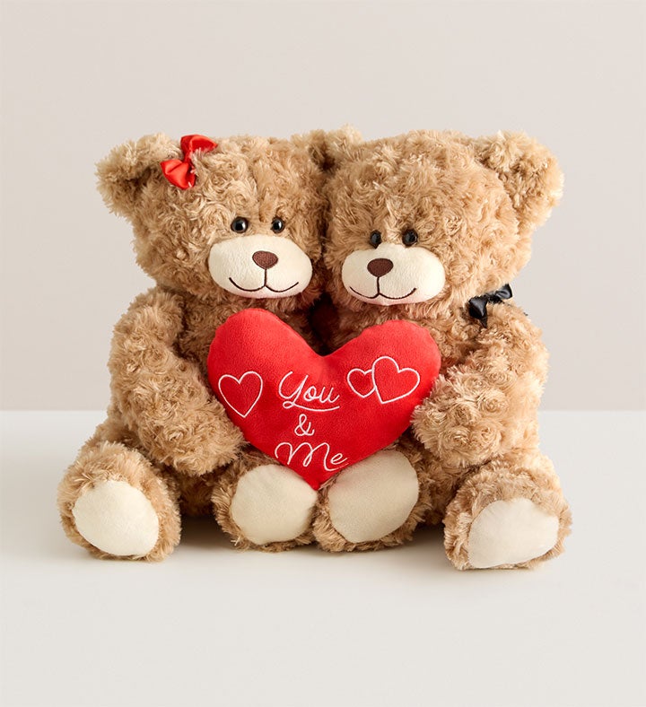 ♡pink_bear♡ Lotsa Love® The Perfect Pair™ Bears | 1800Flowers.com