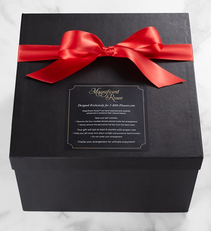Magnificent Roses® Preserved Radiant Romance Gift Set