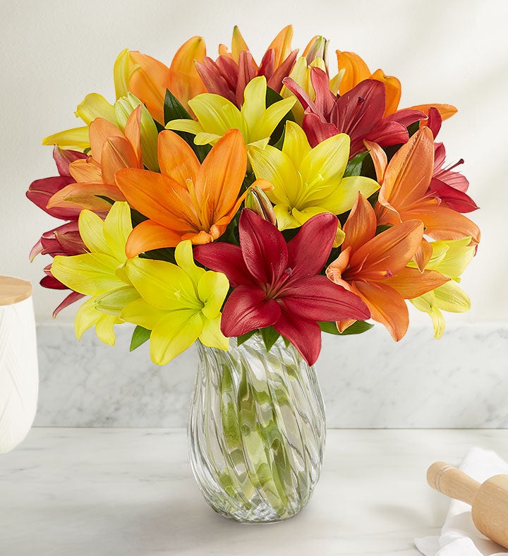 Autumn Lily Bouquet