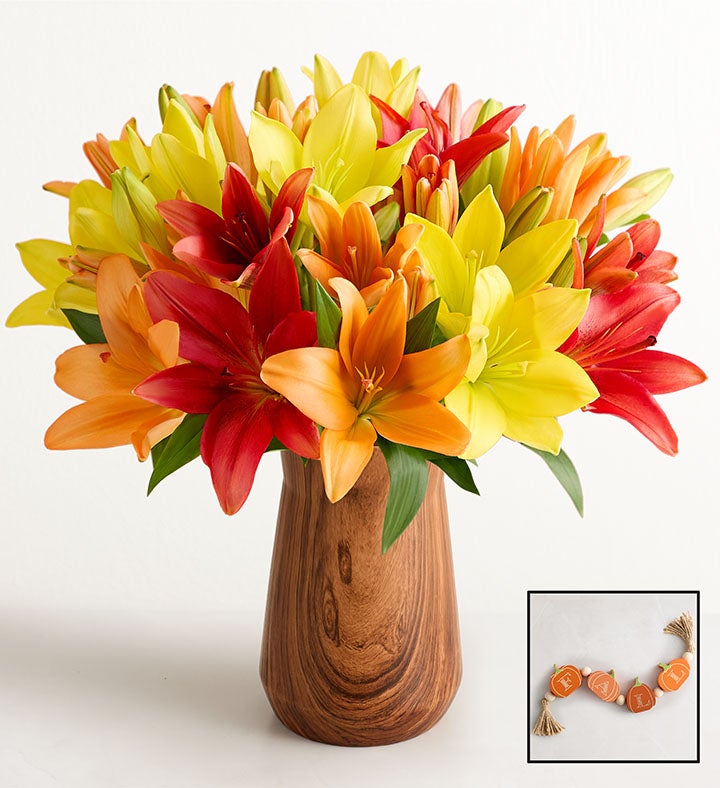 November Sun Lily Bouquet™