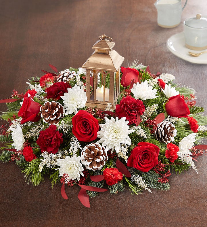 Christmas Floral Centerpieces Delivery & Table Décor  1800Flowers