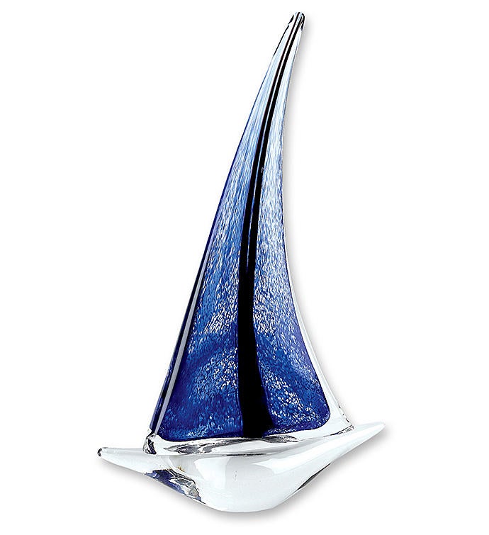 Artistic Glass Sailboat