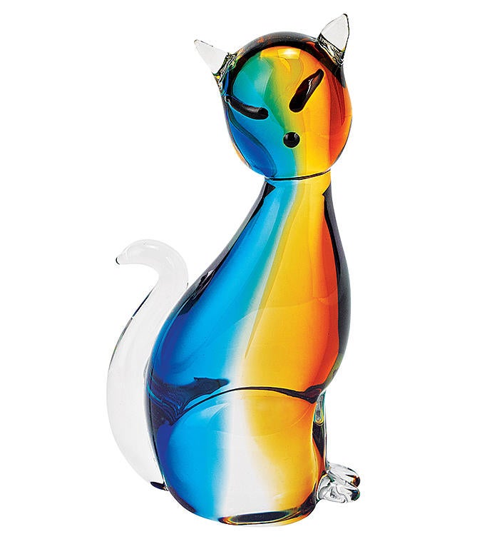 Art Glass Cat