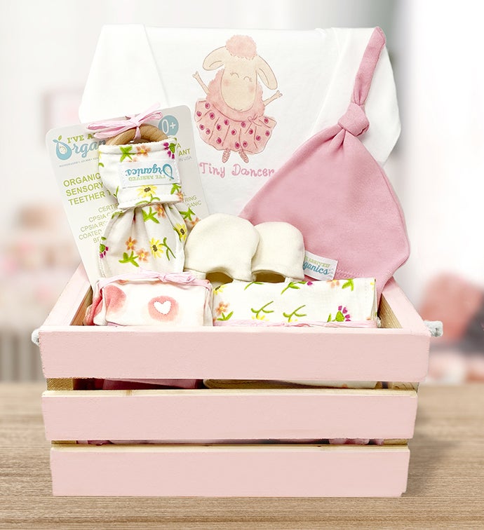 Baby lamb girl easter on sale basket