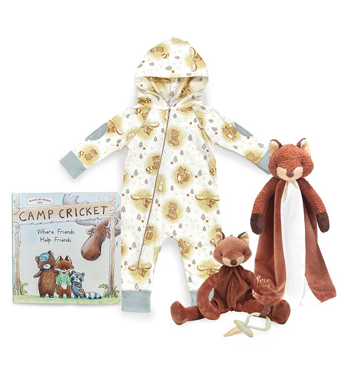 Little Camper Foxy Snuggleand Play Set
