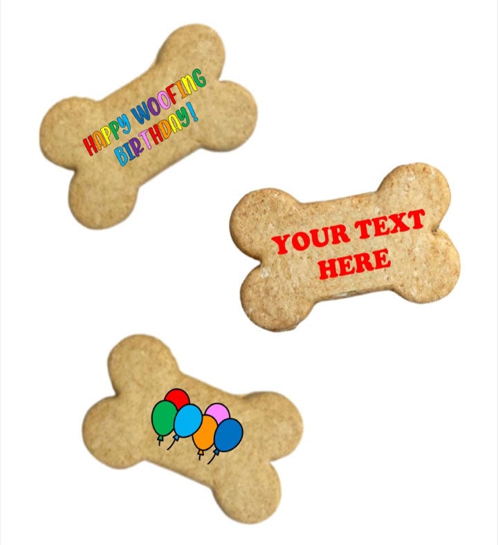 Personalized Birthday Dog Treats