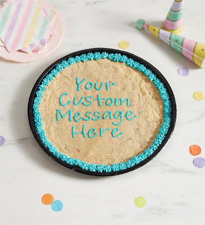 13" Customizable Funfetti Cookie Cake