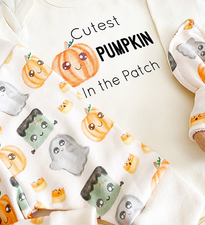 Halloween "Cutest Pumpkin in the Patch" Gift Box Set