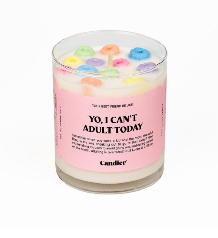 CAN'T ADULT CEREAL CANDLE
