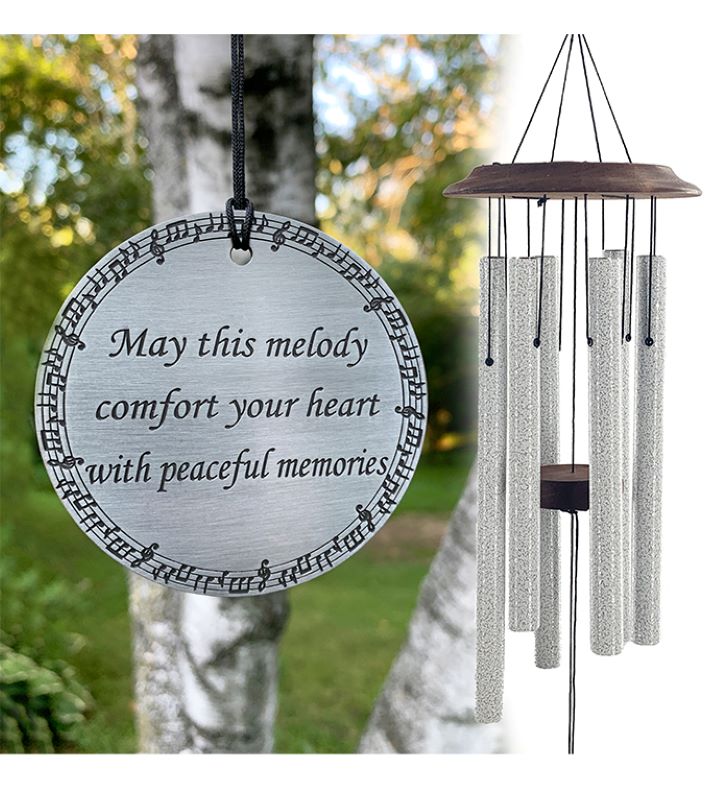 May This Melody Comfort Your Heart Windchime