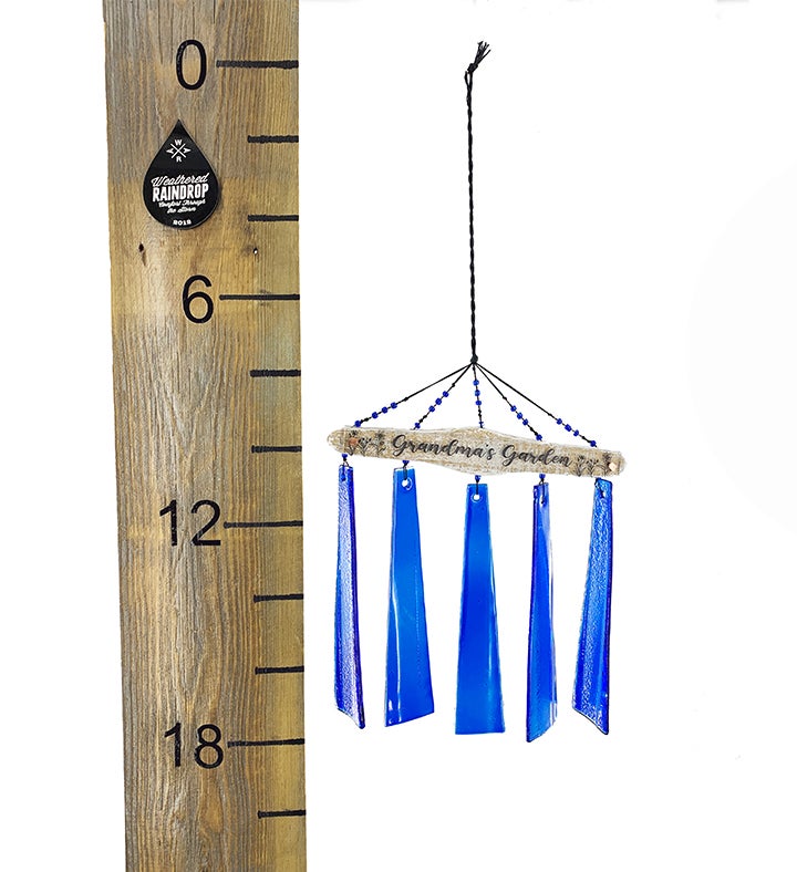 Grandma's Garden Suncatcher Wind Chime Gift Set