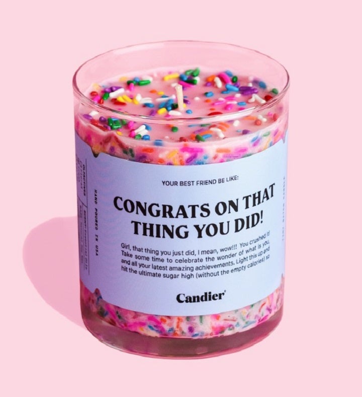 Congrats Candle