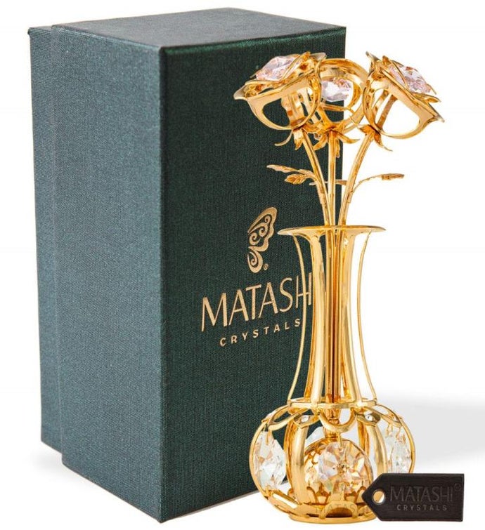 Rose Bouquet & Vase