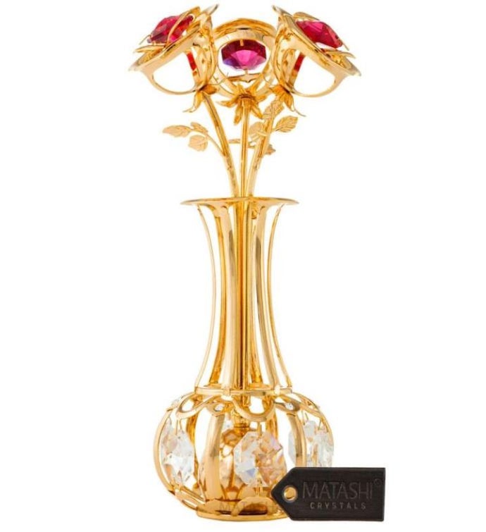 Rose Bouquet & Vase