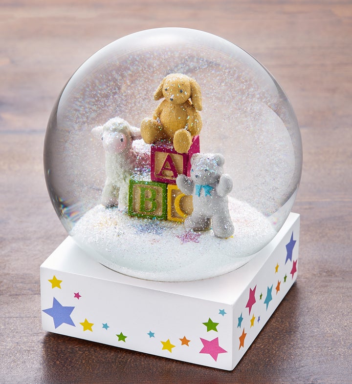 ABC Blocks Snow Globe by Cool Snow Globes