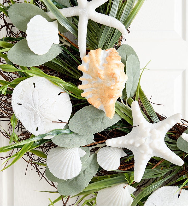 By The Seaside Wreath-22”