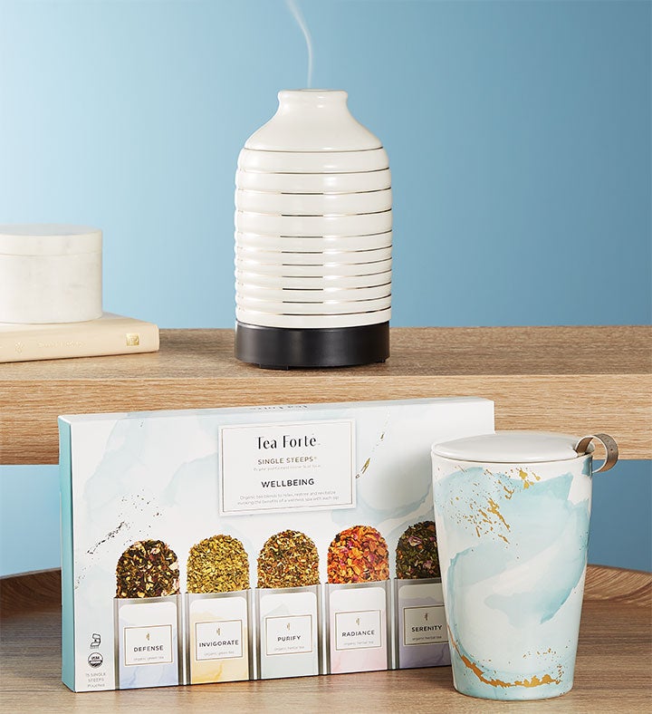 Tea Forte Wellbeing Gift Set