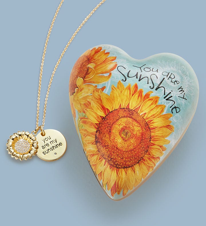 To My Wife It's Always Warmer When You're Tending My Grill Heart Necklace