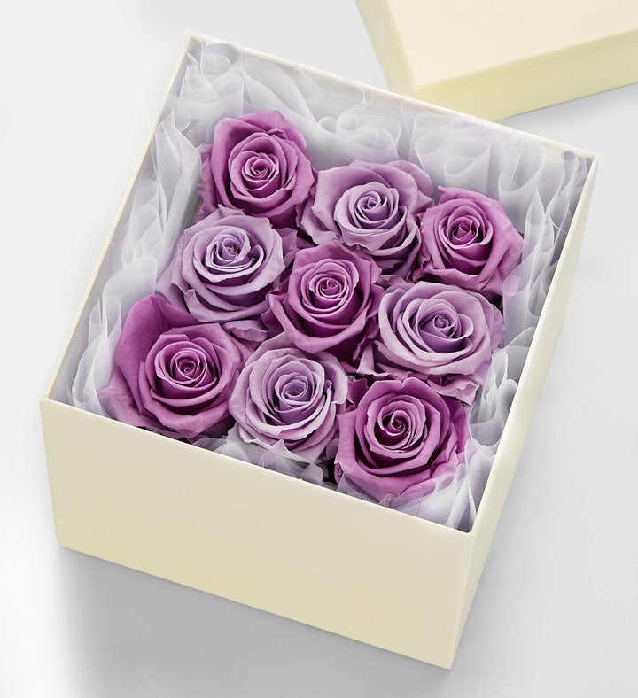 Magnificent Roses® Preserved Purple Reflection