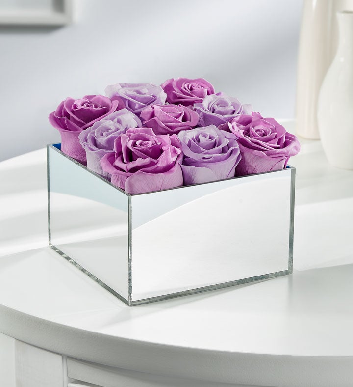 Magnificent Roses® Preserved Purple Reflection