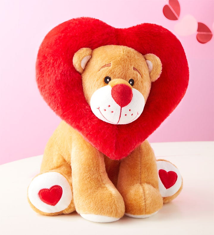 Lion Heart Animated Plush with Sweet Treats