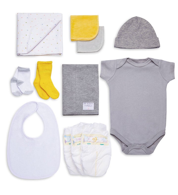 Baby Blossom® Yellow Layette Bouquets