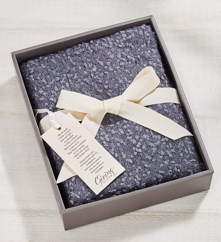 The Giving Shawl with Butterfly Pin