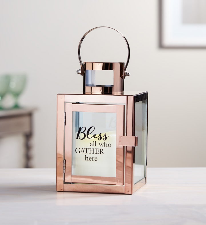 Bless All Who Gather Lantern