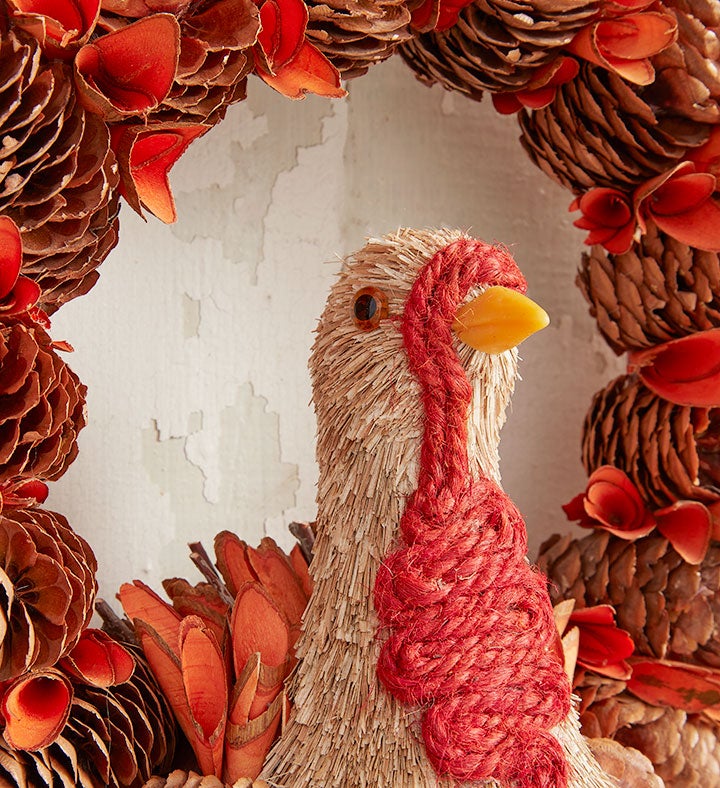 Autumn Turkey Wreath