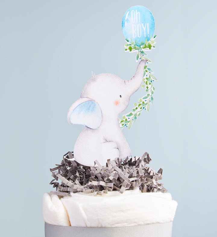 Little peanut 2024 diaper cake