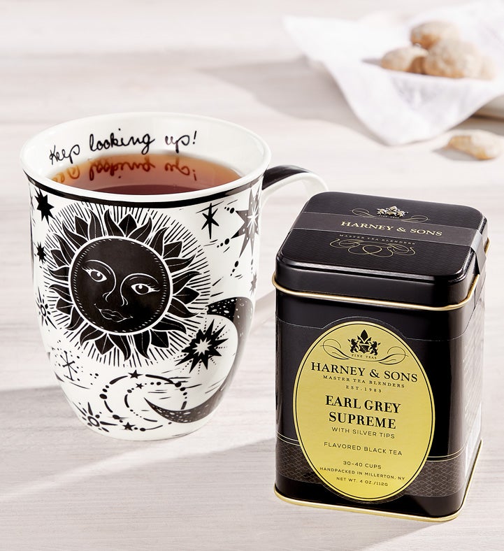 Keep Looking Up Dreamy Night Mug & Soothing Tea