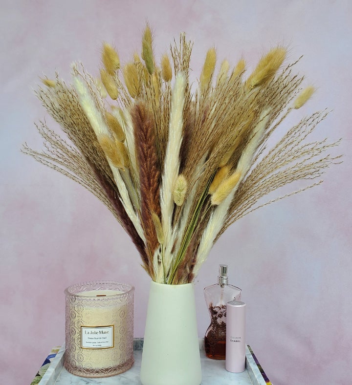 Everlasting Pampas Bouquet