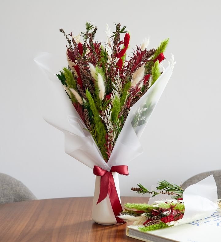 Festive Dried Floral Bouquet