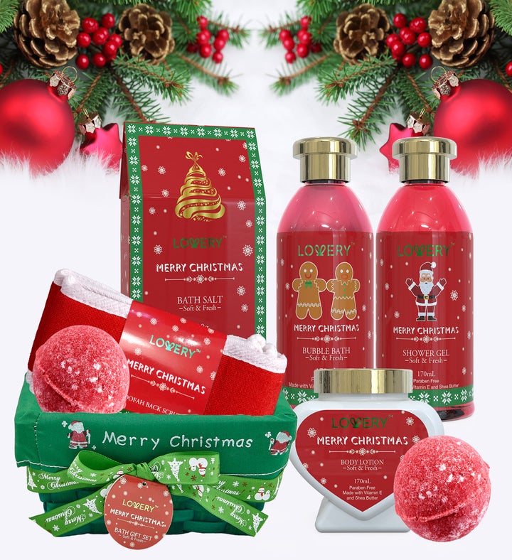 Strawberry Sandalwood Merry Christmas Gift