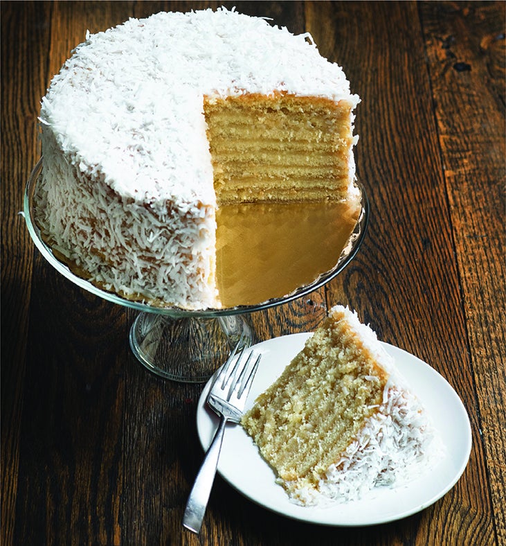 Cooked Coconut Smith Island Cake