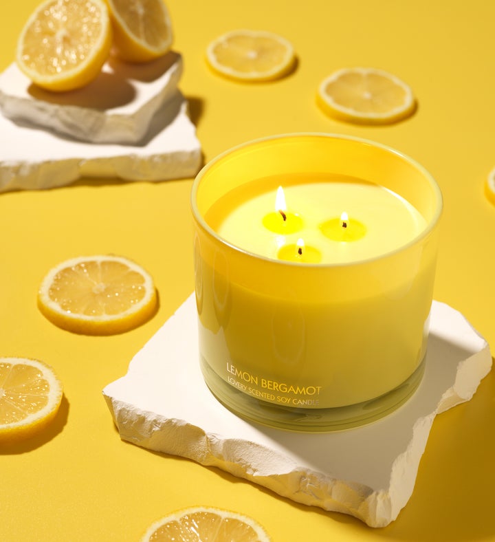 Lemon Bergamot Candle Gift Set