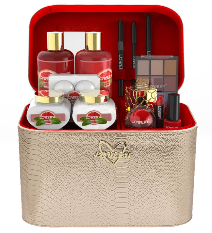 Pink Grapefruit Spa Gift Set