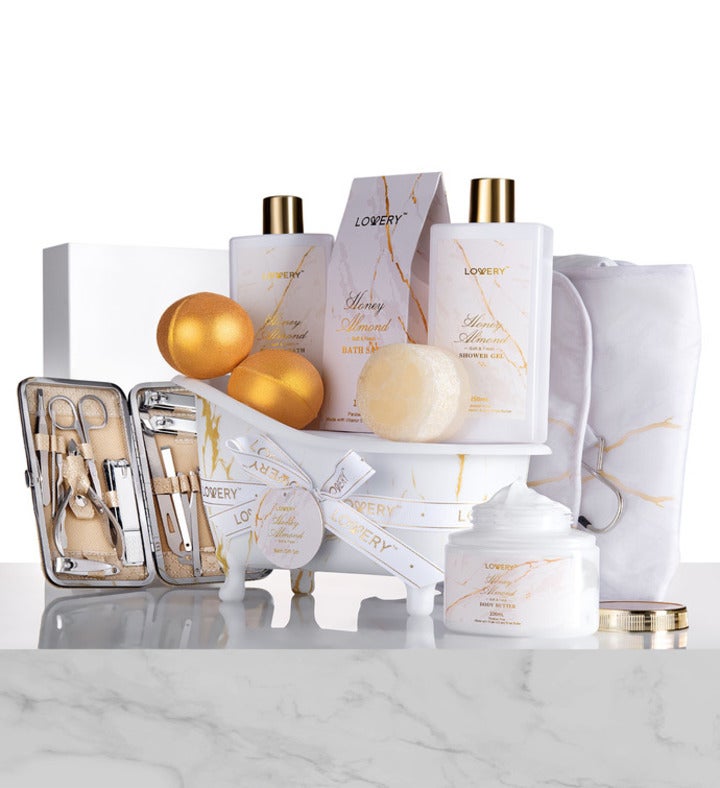 31pc White Orchid Birthday Gift