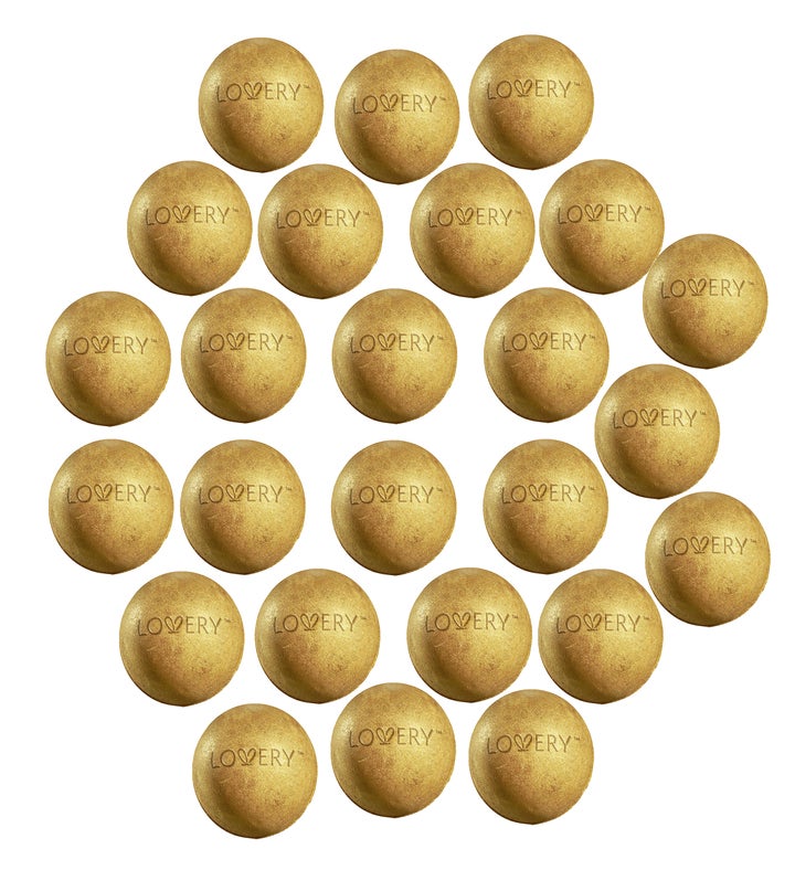 Gold Bath Bombs Stocking Suffer - 25pc